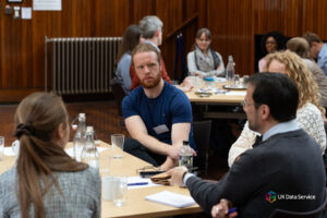 A discussion taking place at Poverty in Data